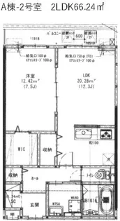 福岡県福岡市東区下原1丁目【アパート】の間取り