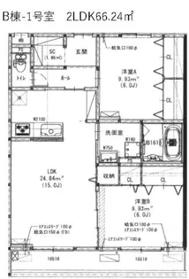 福岡県福岡市東区下原1丁目【アパート】の間取り