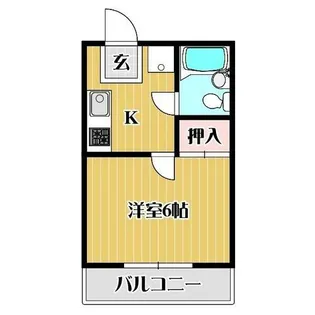 コーポポエム【205号室】の間取り