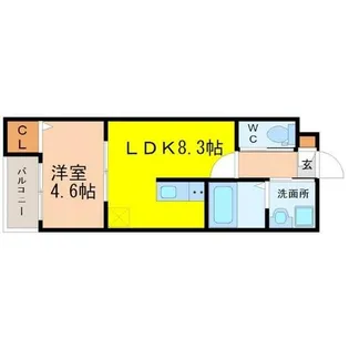 ARPEGGIO【3階】の間取り