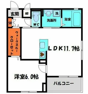 F&P【1階】の間取り