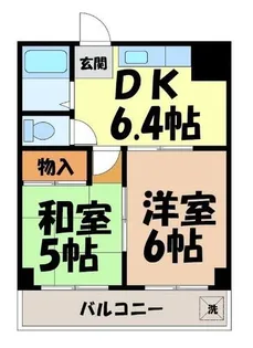 ヴィラ南山【3階】の間取り