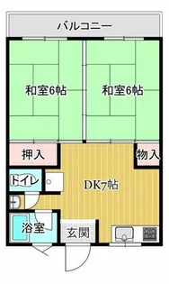 マンション宮下A【101号室】の間取り