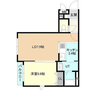 リオマーニ アルファ【3階】の間取り