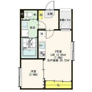 愛知県名古屋市中村区大日町【アパート】の間取り