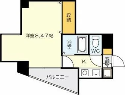 グレイス片野【205号室】の間取り