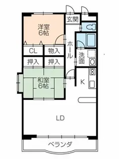 ヴィラウィル【3階】の間取り