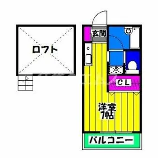 古都Ⅴ【103号室】の間取り
