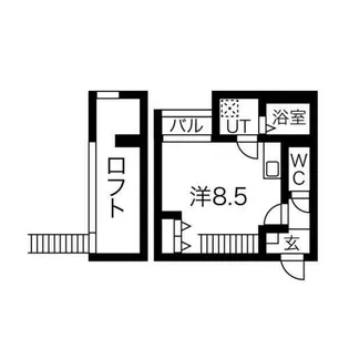 Patina栄生【1階】の間取り