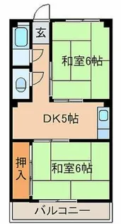 明神マンション1号【301号室】の間取り