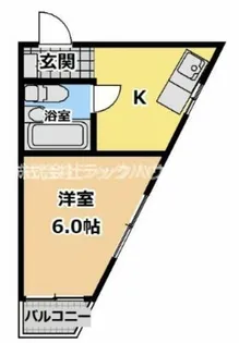 タチバナハイツ【3階】の間取り