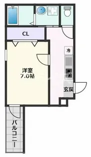 フジパレス垂水町Ⅴ番館【1階】の間取り