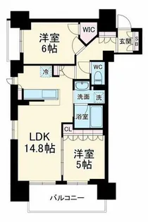 JP noie 同心【7階】の間取り