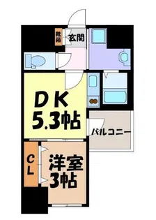 プレサンス今池駅前フェルディノ【9階】の間取り