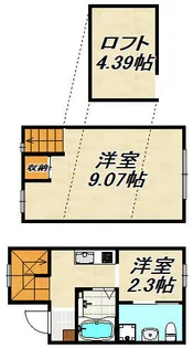 フェリーチェ神戸【1階】の間取り