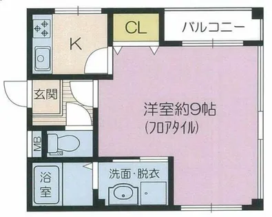 メゾン・ド・アンシャンテ【3階】の間取り