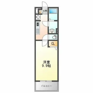 ウインドヒル塚本【3階】の間取り