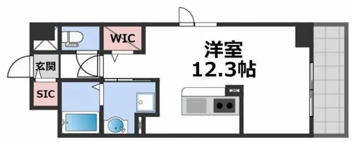 JHアパートメント【4階】の間取り