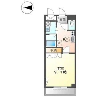 ヴィラ ハピラパナ【1階】の間取り