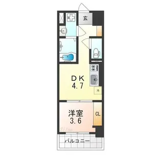 ARCA鳳【6階】の間取り