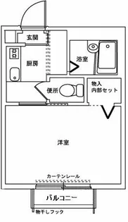 キャッスルワン【103号室】の間取り