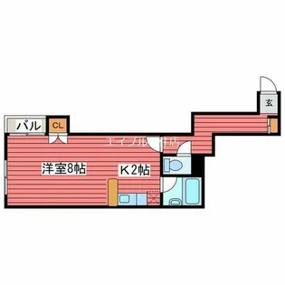 コンフォート月寒東【5階】の間取り