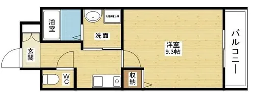 GOパレス桃山台【6階】の間取り