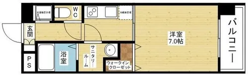 LUMINOUS新大阪【11階】の間取り