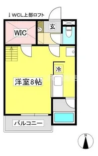 セザンヌ三谷2【1階】の間取り