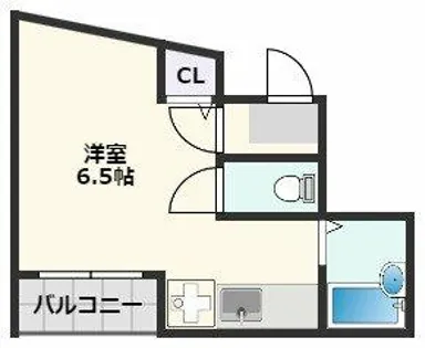 エスポワール朝日町【3階】の間取り