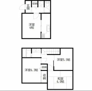トミーハイツ【101号室】の間取り