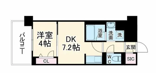 Refisia 箕面船場【5階】の間取り