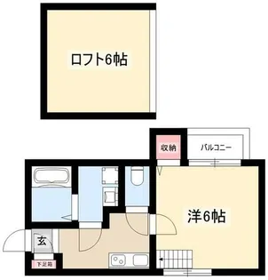 アイビス白壁【1階】の間取り