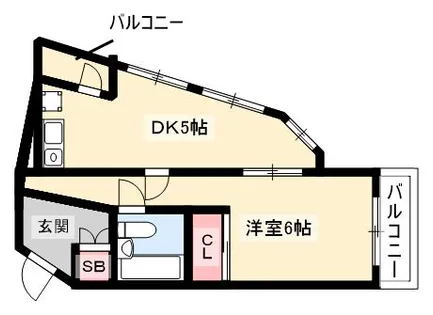 ブルーシャンピア芝川【4階】の間取り