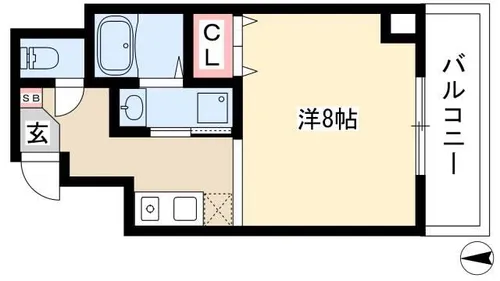 サン・錦本町ビル【401号室】の間取り