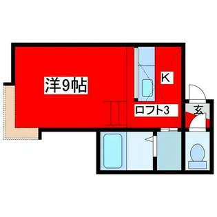 フレスノパーク月寒【3階】の間取り