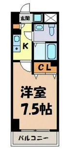 VIOLA KANAYAMA【8階】の間取り