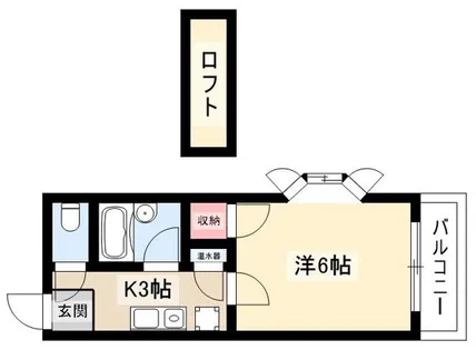 TOWN PLACE Z【101号室】の間取り