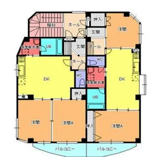 第3百合ビル【3階】の間取り