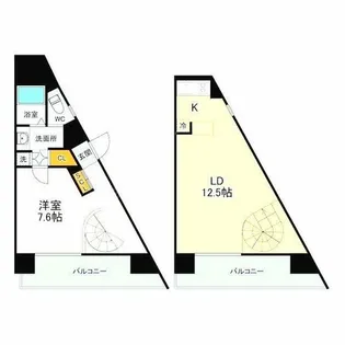 リエス東別院【10階】の間取り