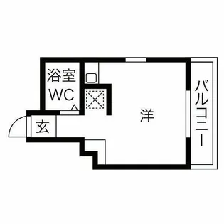 アベニール88【6階】の間取り