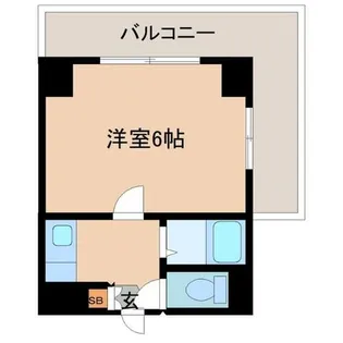 ハイコート駒川【3階】の間取り