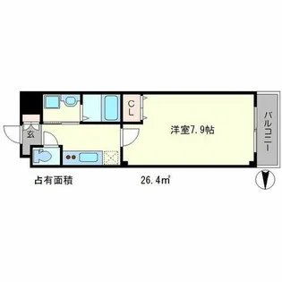 フジパークコート【1階】の間取り
