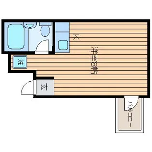 カーサ大町【301号室】の間取り