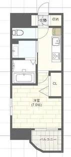 Luxe姫路(ラグゼ姫路)【10階】の間取り