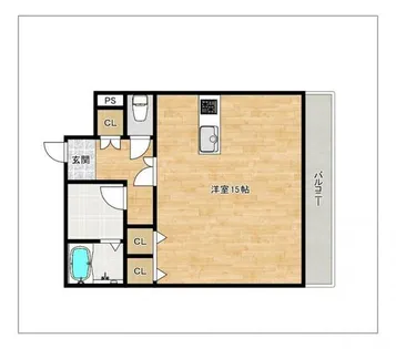 ビュートリアム平尾【903号室】の間取り