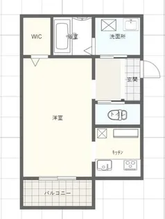 クロスロード東姫路【3階】の間取り