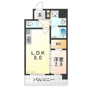 カウニスルーチェ【2階】の間取り