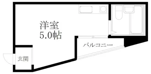 サン玉出マンション【4階】の間取り