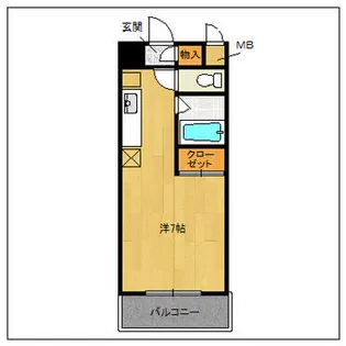 プレミール博多【405号室】の間取り